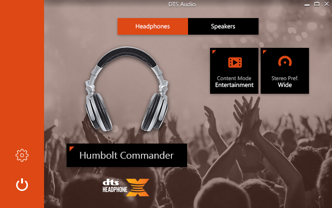 Main Screen - Headphones - Entertainment
