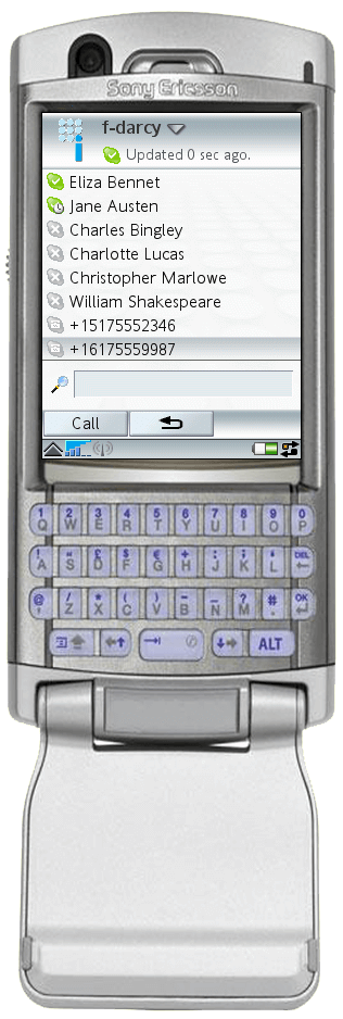 UIQ: Sony-Ericsson P990