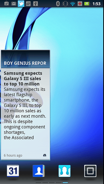 News Widget