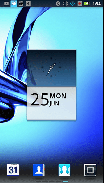 Motorola Home Screen