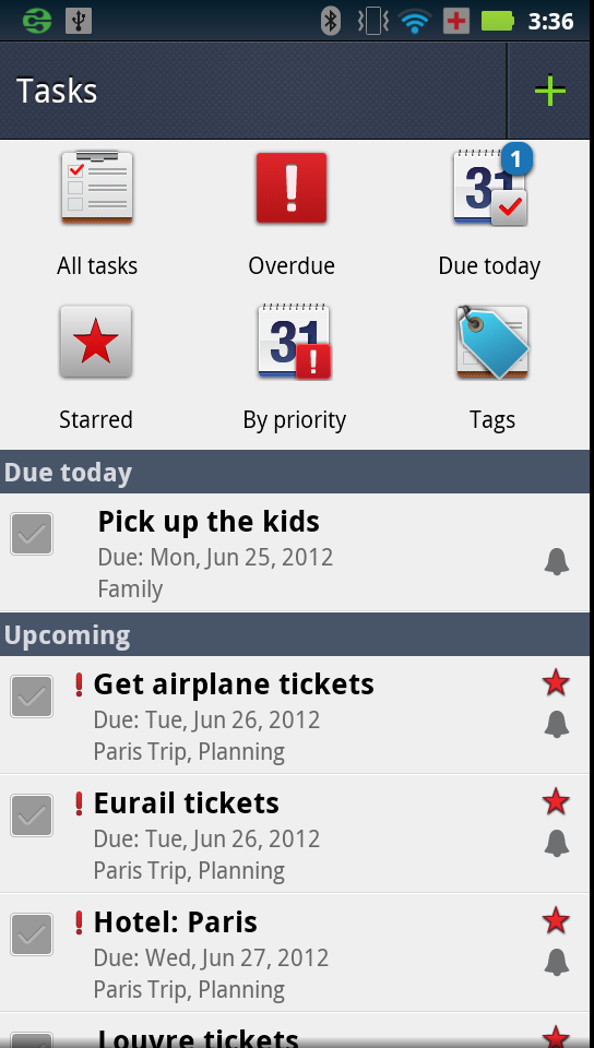 Motorola Tasks App
